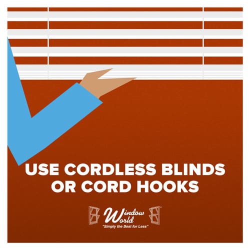 Use Cordless Blinds Or Cord Hooks